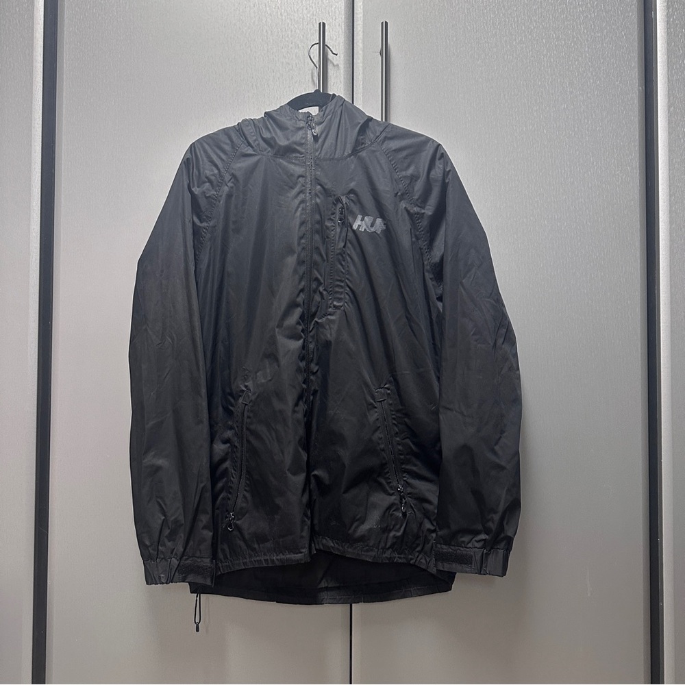 HUF Black Lightweight Windbreaker